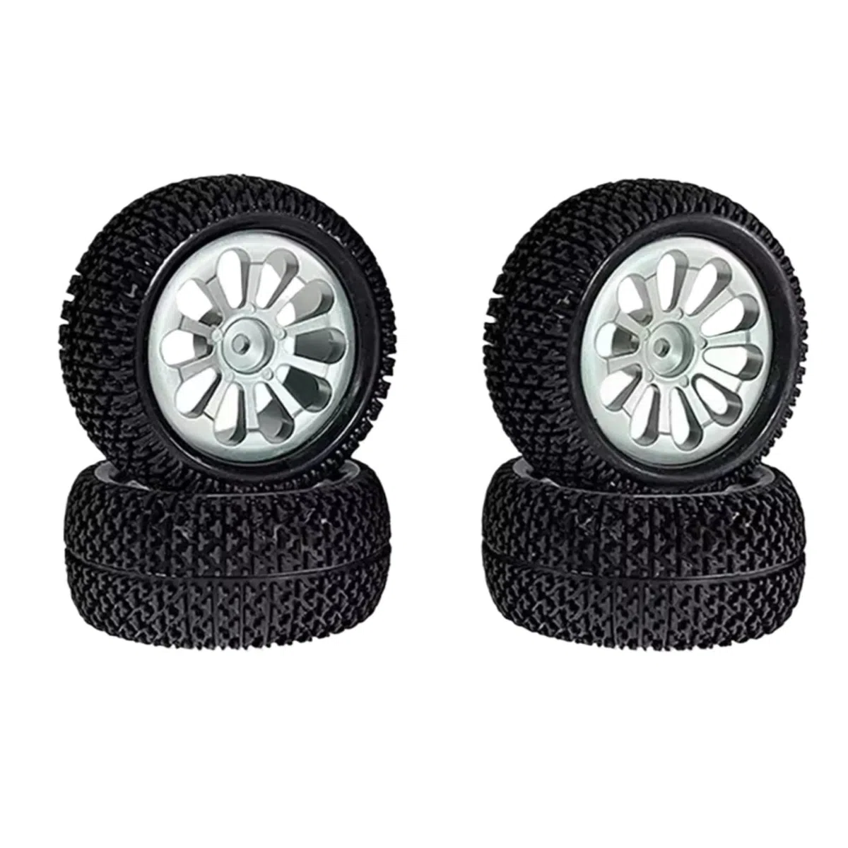 Composants ModèLe Rc pour MJX 16207 16208 14210 1/10 1/12 1/14 1/16 1/18 RC Voiture Jantes en Métal Pneus pour Roues Rallye Mise À Niveau Modifier Les Pièces Décoration