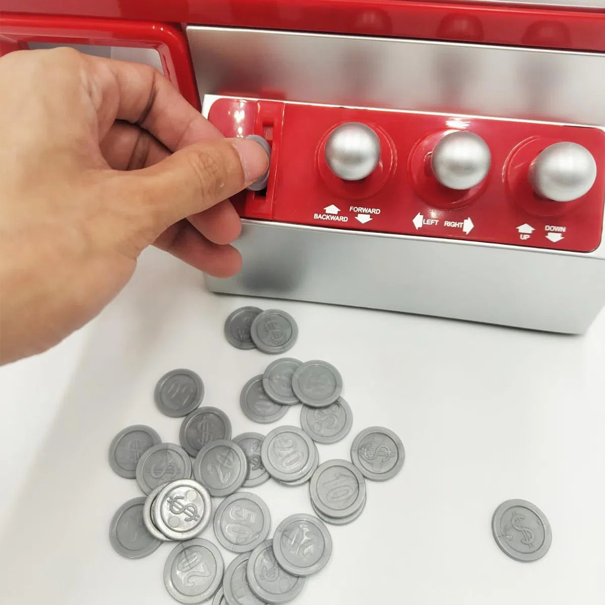 Candy Grabber - Le Plaisir sucré pour Petits et Grands - Mad Monkey, Rouge, Gris