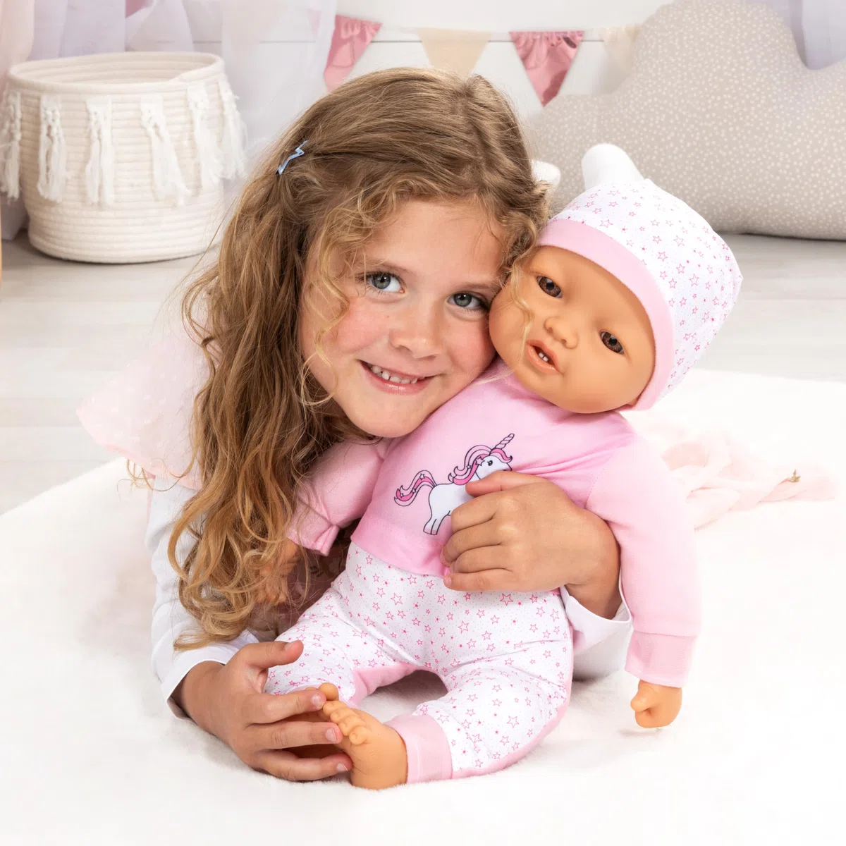 Bayer Design Poupée bébé, Grande Poupon 50 cm