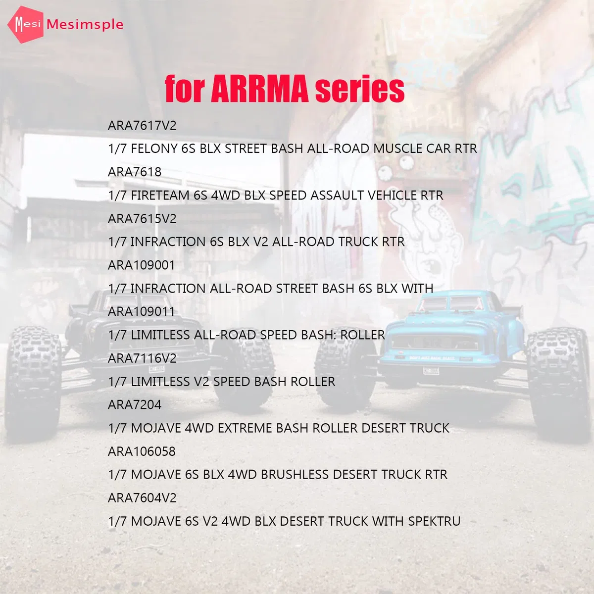 Diff AR310854 Ensemble de boîtes de vitesses pour Arrma 1/7 Felony Fireteam Infraction 6s blx différentiel Limitless Mojave EXB ARAC5006