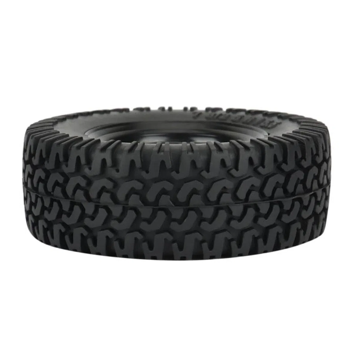 RC Pneus Jante Compatible avec Axial Jr 90069 D90 TF2 pour Tamiya CC01 LC70 pour MST 1/10 RC Crawler Car Lot De 4 Pneus De Jante De Roue À pour Talon en Métal 1,55