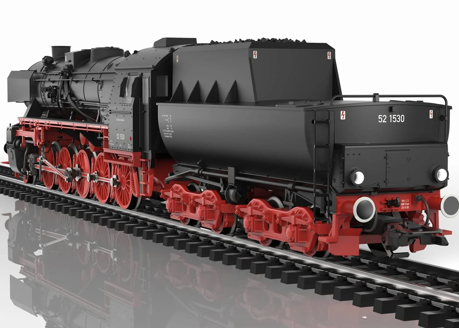 Märklin 39530 Locomotive à Vapeur BR 52, Voie H0, échelle 1:87, époque III