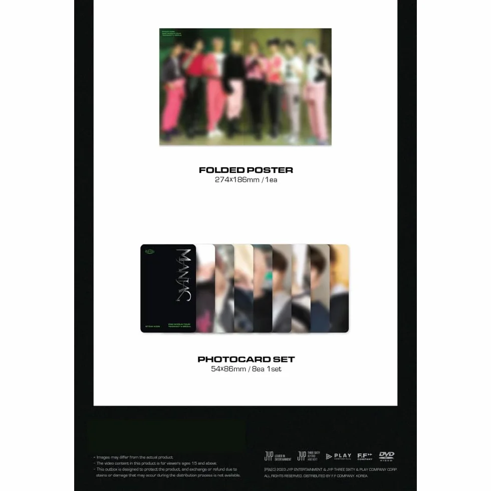 Genie Music Stray Kids - Stray Kids 2nd World Tour Maniac in Seoul DVD