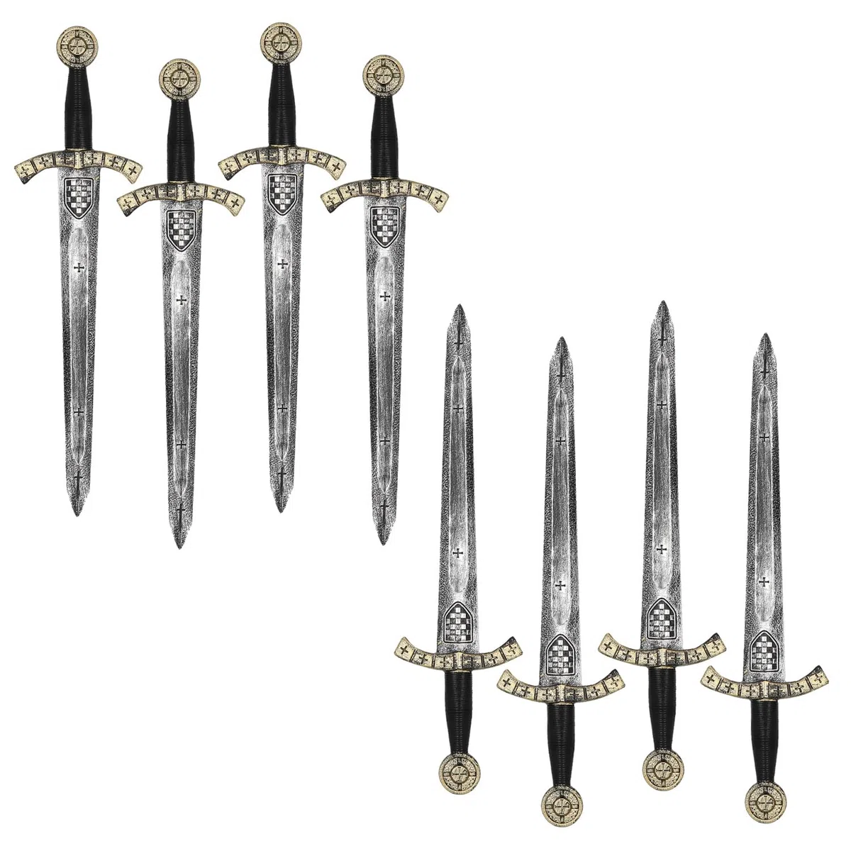 Boland - Set d'épée de chevalier, épée 61 cm, pour adultes et enfants, accessoires pour costumes de chevalier, carnaval, jeux de rôle et fête à thème