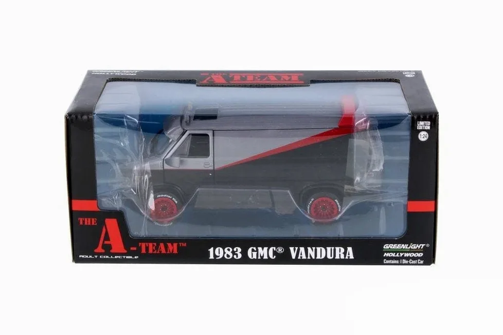 GREENLIGHT COLLECTIBLES - GMC A Team - Van Agence Tous Risques 1983 - 1/24
