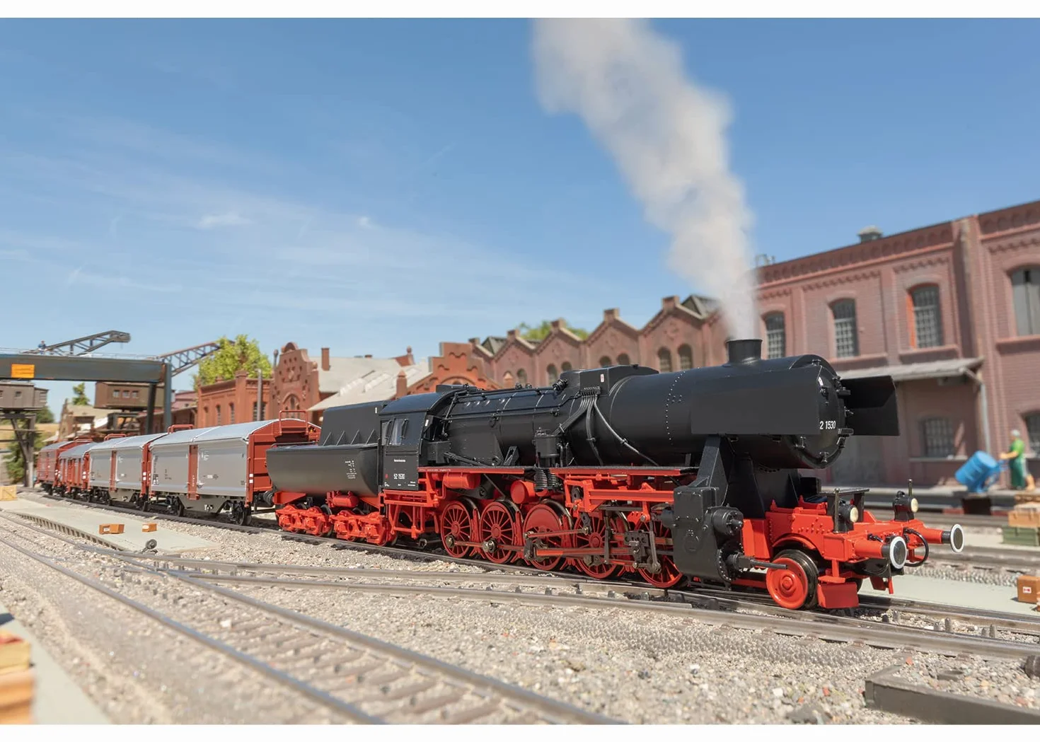 Märklin 39530 Locomotive à Vapeur BR 52, Voie H0, échelle 1:87, époque III