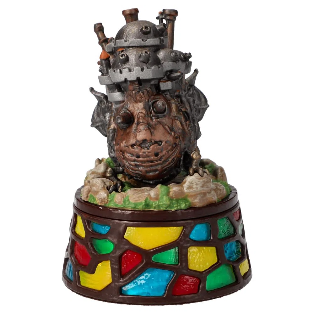 Studio Ghibli Semic Le Château ambulant Diorama/boîte de Rangement Howl's Castle