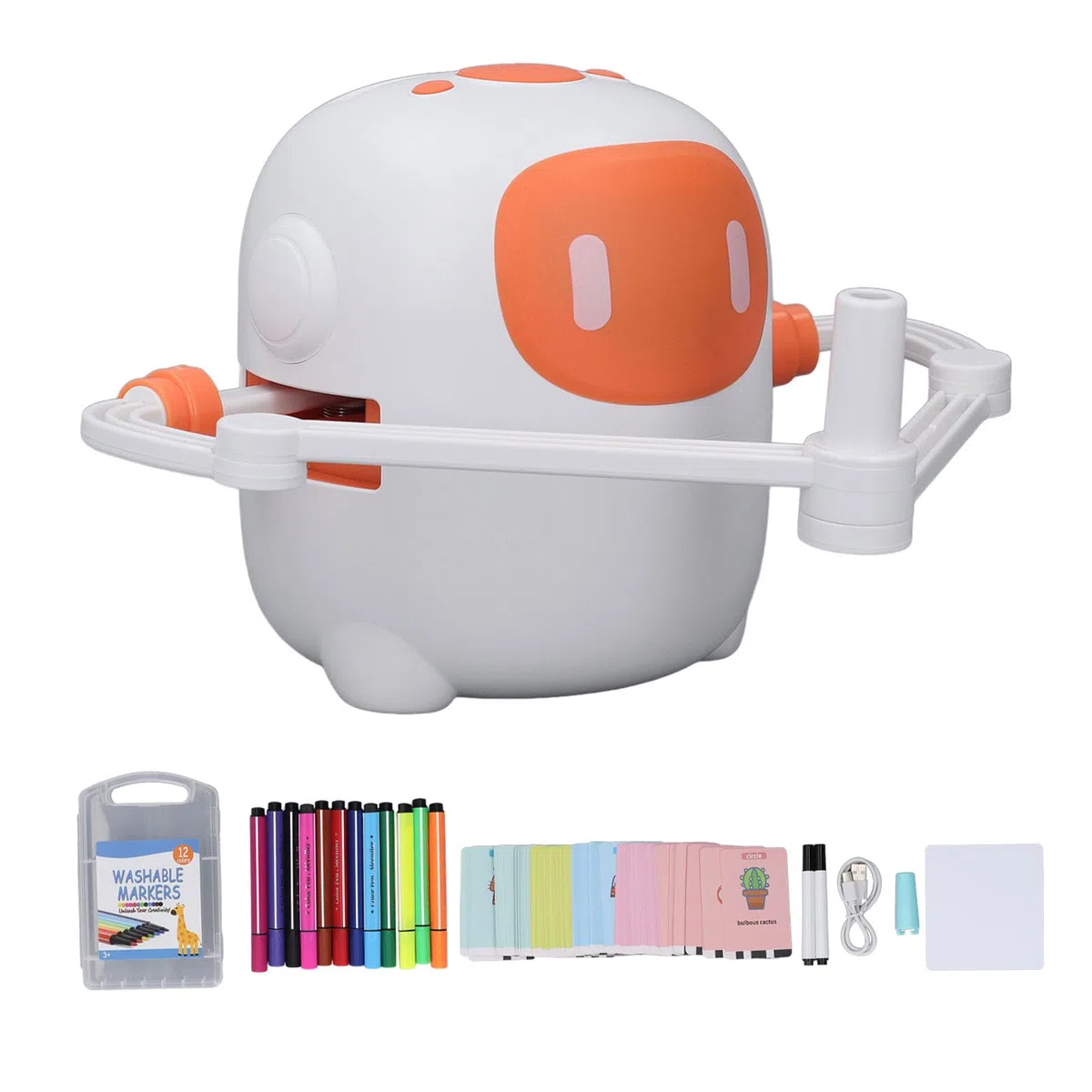 Irfora Robot de Dessin Interactif, Jouet Éducatif Artistique pour Enfants