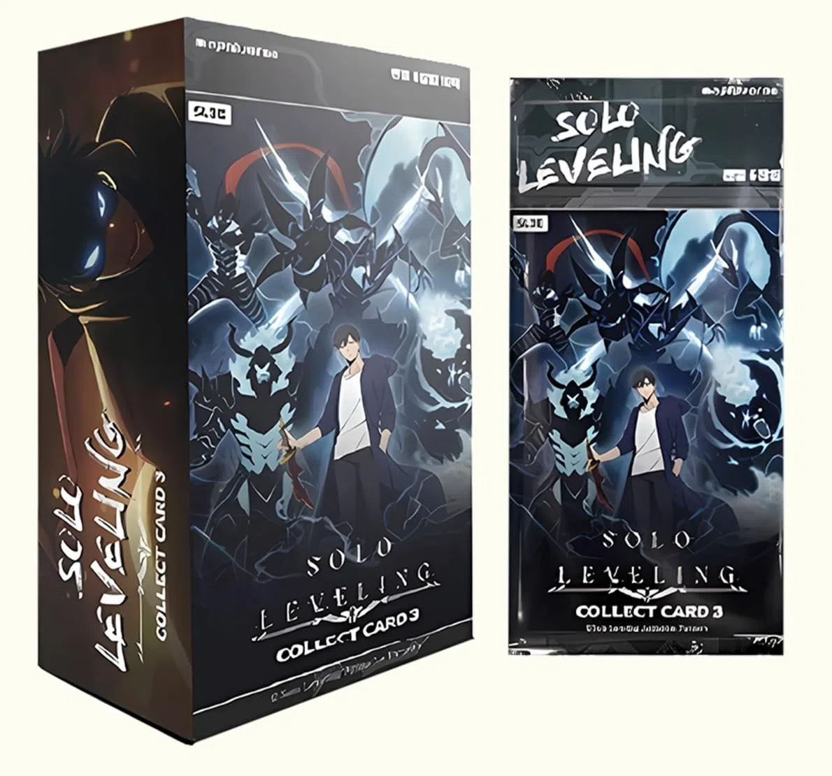 Solo Leveling | Mapniverse | Boîte booster de cartes à collectionner coréenne | Cartes à collectionner | À partir de 15 ans (Volume 3 | SL3E)