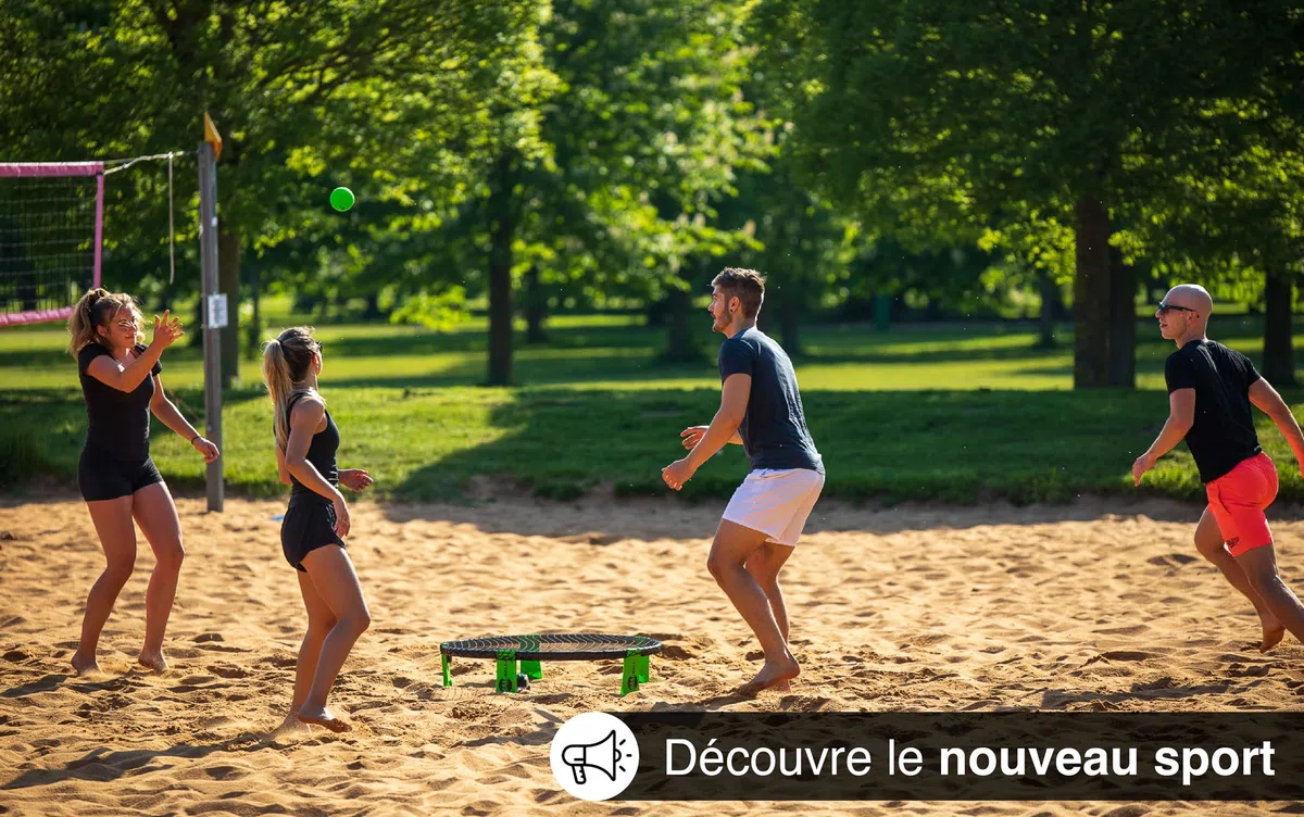 Set avec 3 balles + Pompe supplémentaire – Le Jeu d'été Parfait – Comprend 3 balles, Sac de Sport, Pompe et Instructions – Jeu pour Enfants, Adolescents et Adultes