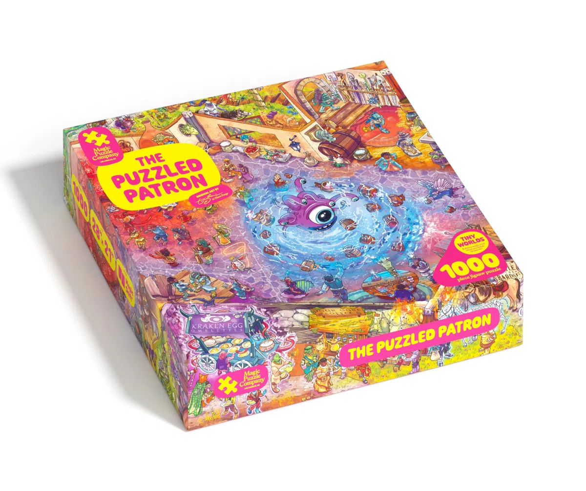The Puzzled Patron • Puzzle 1000 pièces Magic Puzzle Company • Série 3