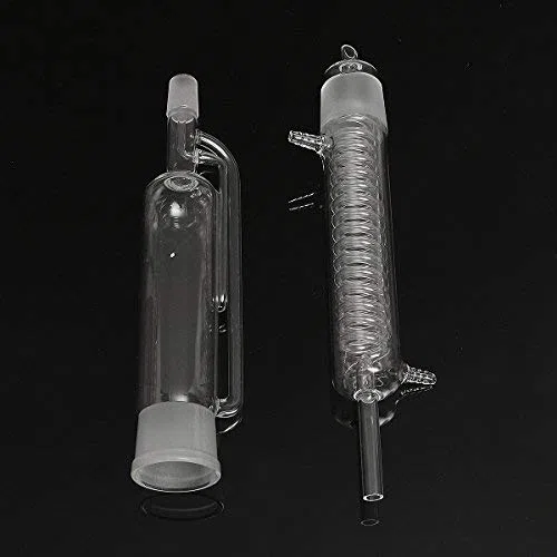 EsportsMJJ 2Pcs 500Ml Soxhlet Extracteur Condenseur En Verre 24/29 Équipement De Laboratoire