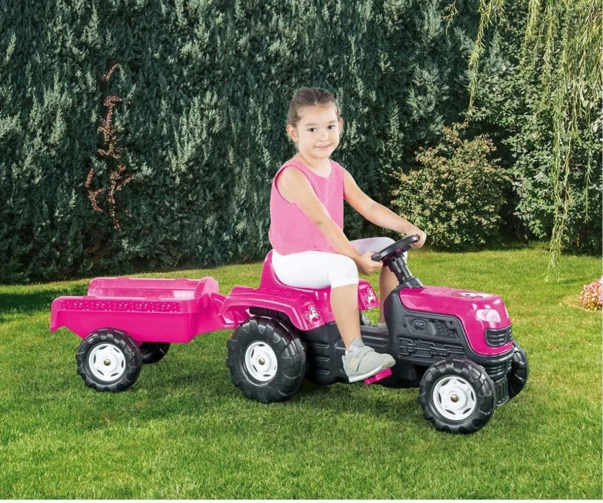 Dolu 2508 Tracteur à pédales Licorne 148 cm