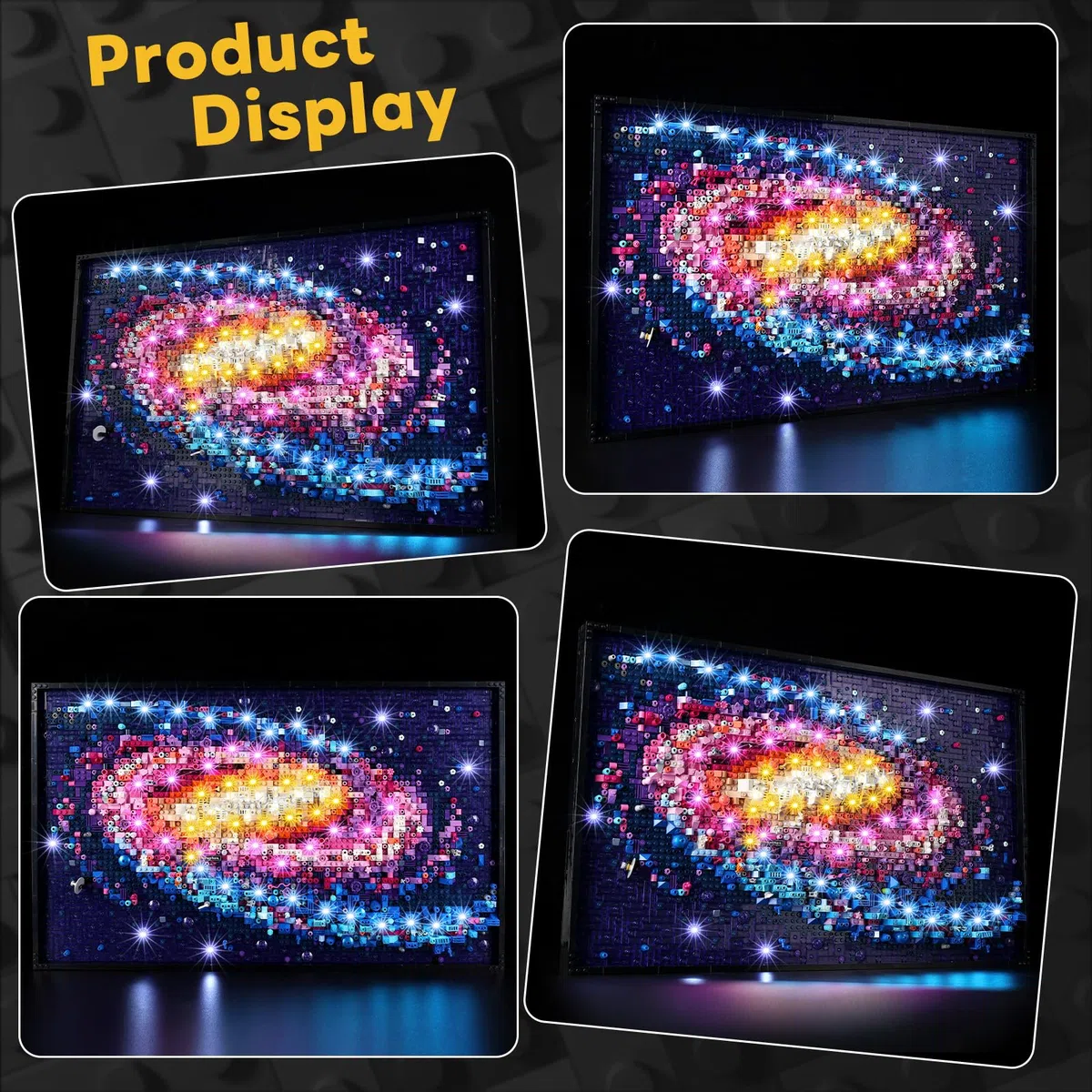 Kyglaring Kit d'éclairage LED compatible avec Lego Voie lactée 31212 Blocs de construction, Accessoires d'éclairage télécommandés pour le modèle Lego la voie lactée 31212 (Modèle de Bloc Non Inclus)