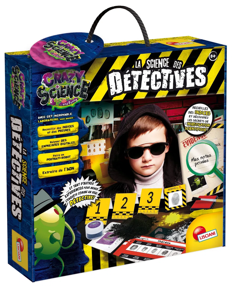 Génius Science - jeu scientifique - la science des détectives - LISCIANI