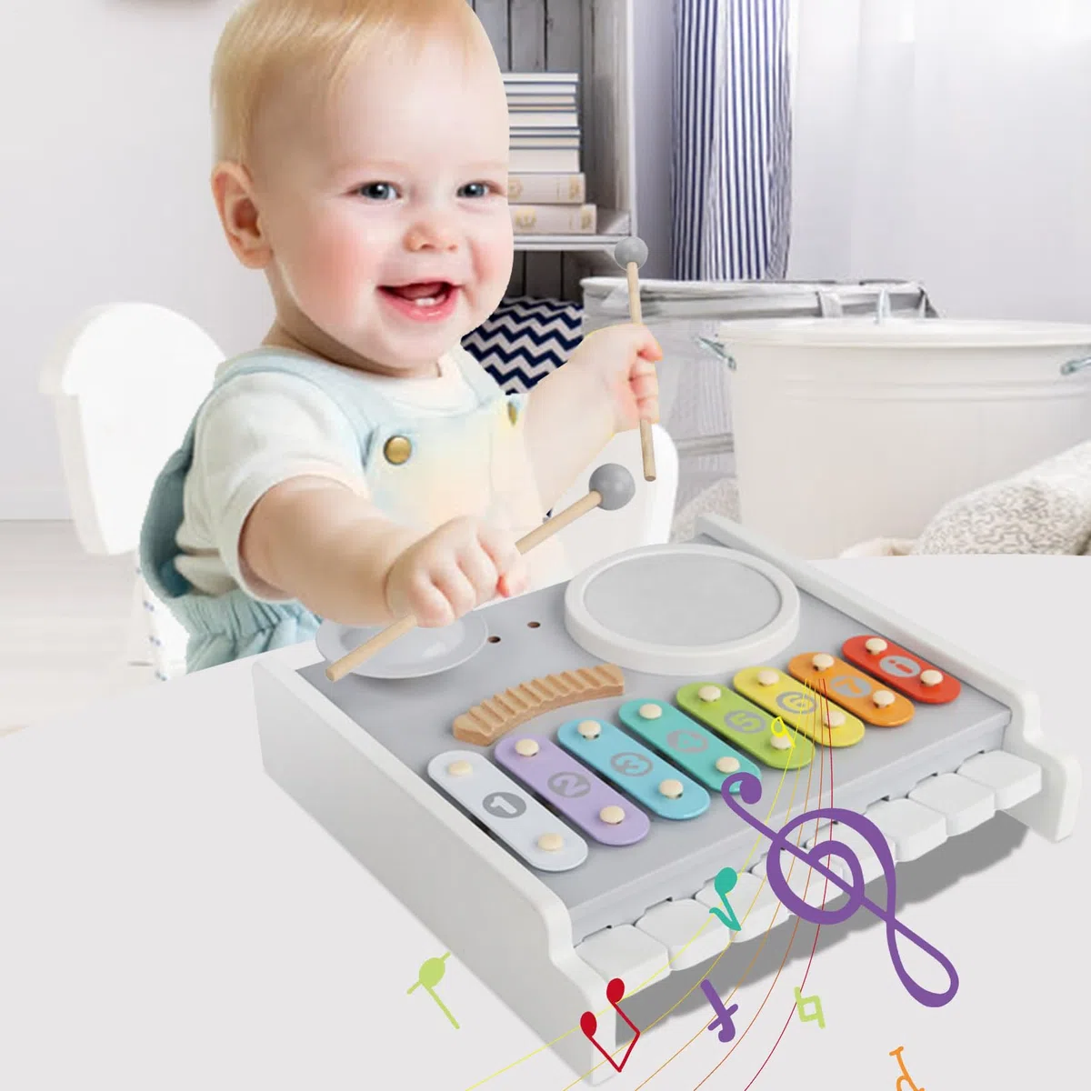 Xylophone Pour Apprentissage Ludique Et Multifonctionnel