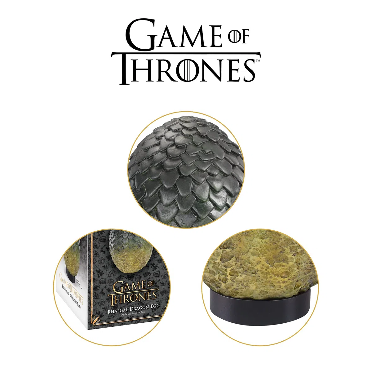 The Noble Collection Game of Thrones Oeuf de Rhaegal