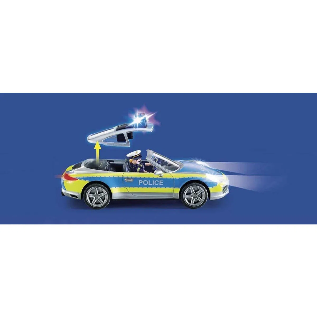 Playmobil 70066 Porsche 911 Carrera 4S Police - Porsche - avec Deux Personnages et la Voiture Iconique - #PlaymoPourLesGrands - Voiture de Collection - Dès 4 Ans