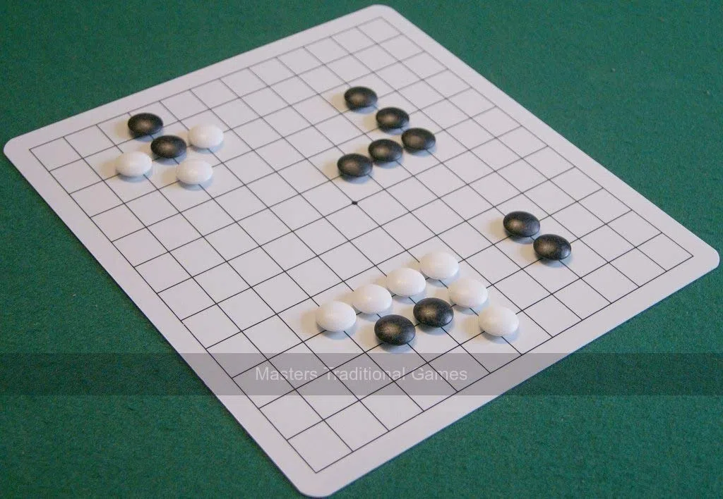 Go Masters - Entry-Level Go Set - Plastic Board (13x13 and 9x9)