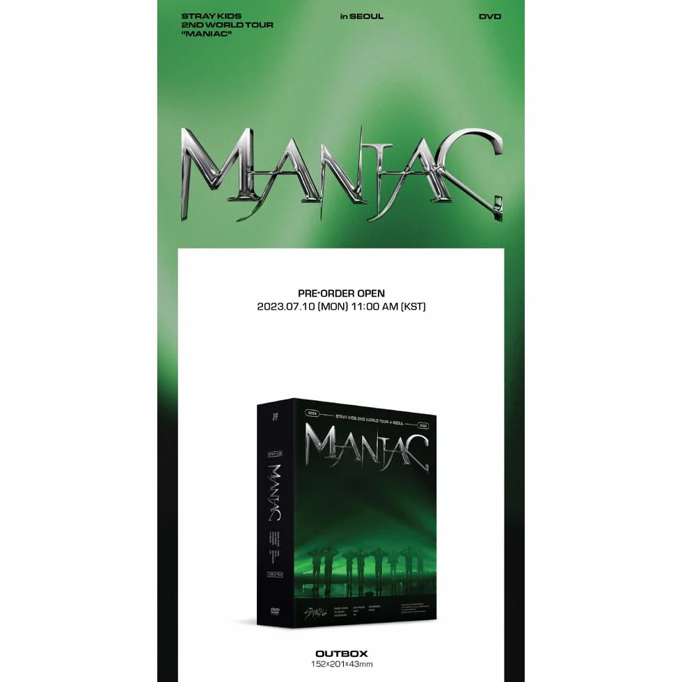 Genie Music Stray Kids - Stray Kids 2nd World Tour Maniac in Seoul DVD