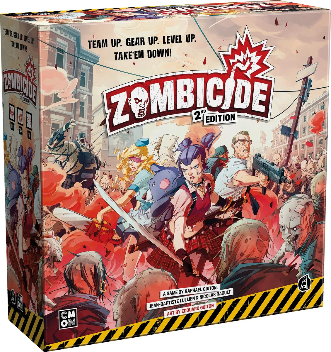 Asmodee - Cmon - ZOMBICIDE Saison 1-2ème Édition - Jeu de Société