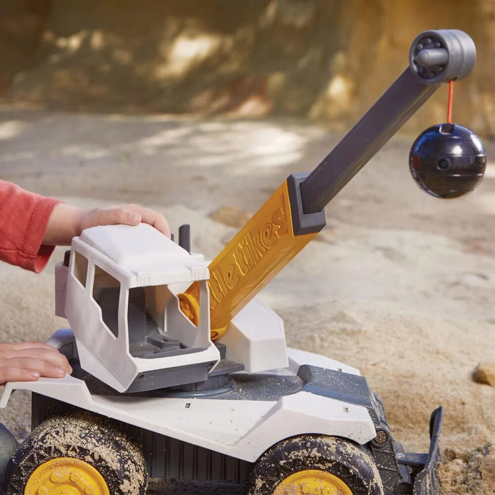 little tikes Dirt Diggers Tractopelle & Boulet de démolition – Intérieur/extérieur, Jouet de Construction – Facile à contrôler, divertissant, Encourage Les Jeux imaginatifs & Actifs – 2 Ans et +