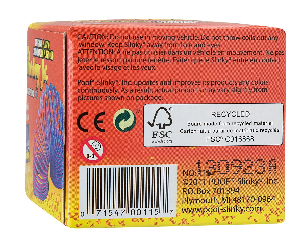 Slinky The Original Marque Plastique JR