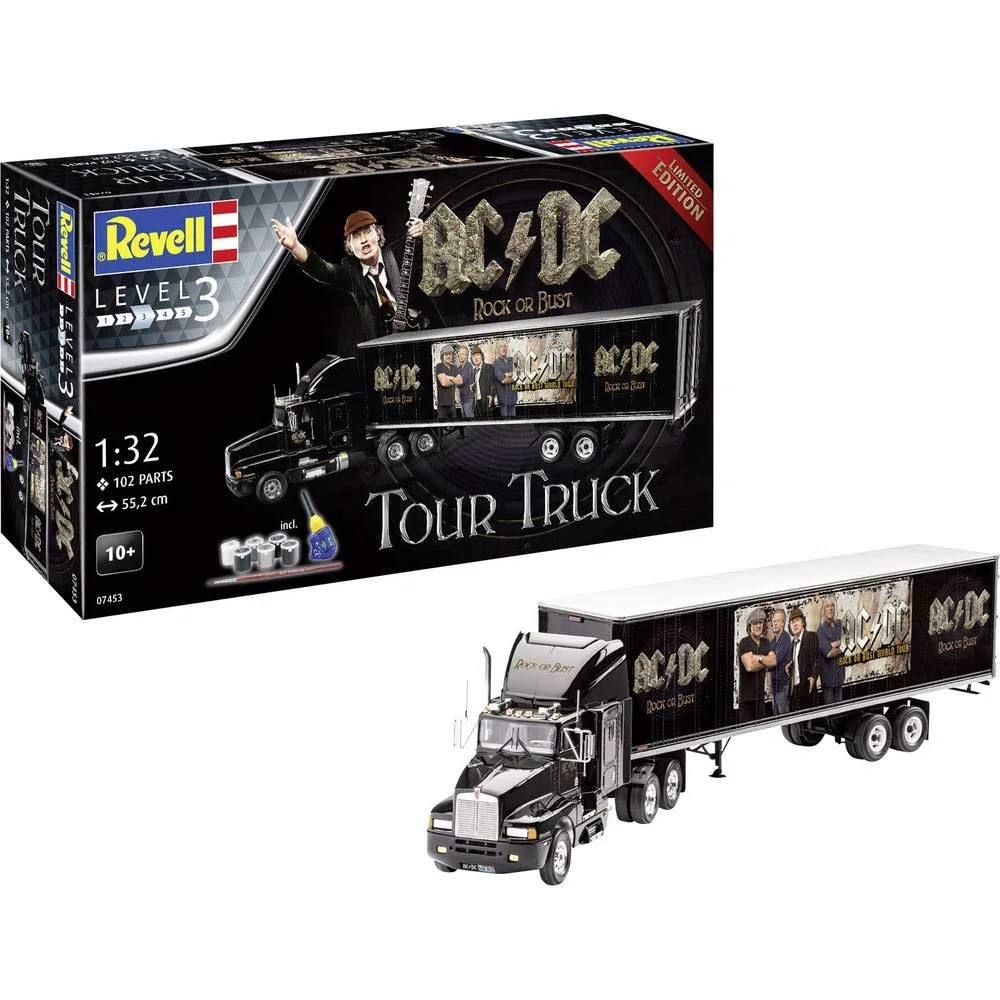 Revell Coffret Cadeau Maquette Tour Truck AC DC - Rock Or Bust
