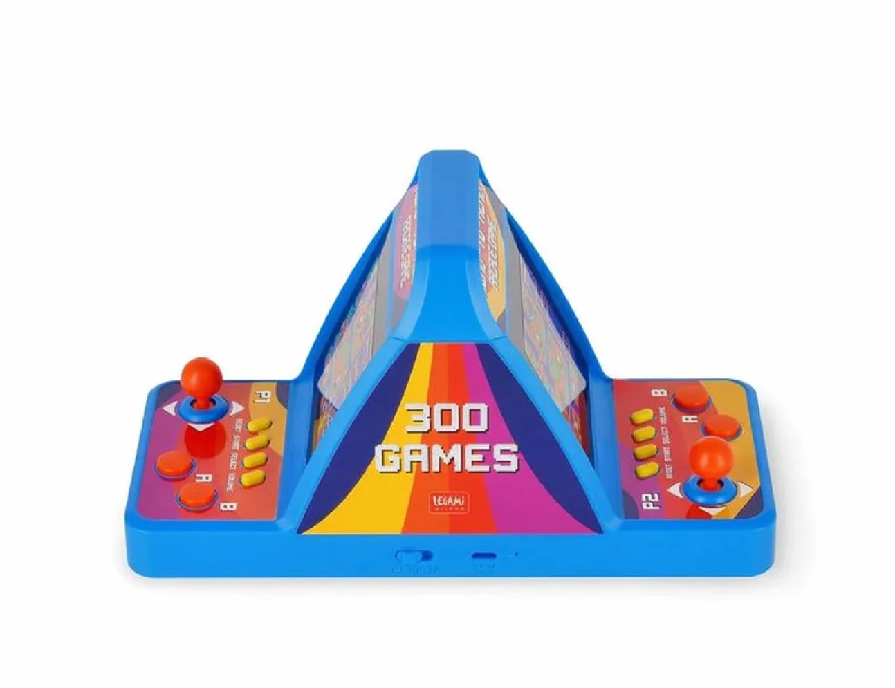 Legami - Mini Jeu vidéo, Couleur Bleue, HTH0001