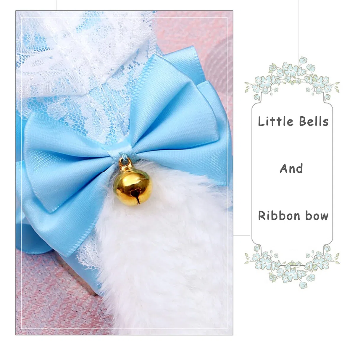 Faylay Serre-tête en peluche avec oreilles de lapin pour femme