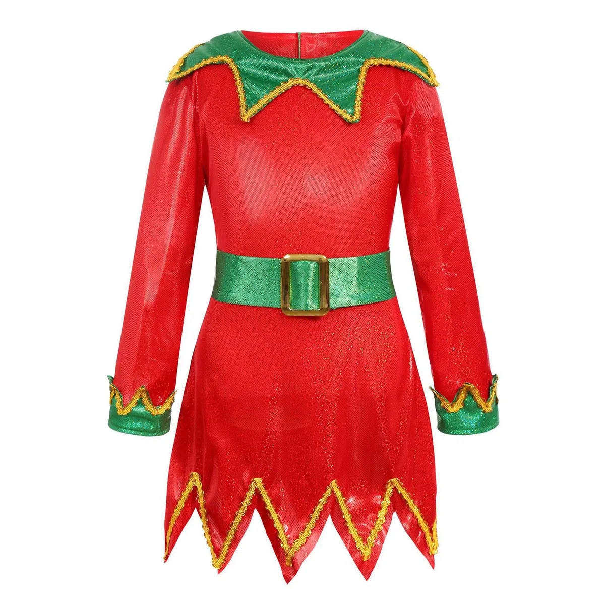 Générique Déguisement Enfant Fille Robe De Fée Verte Pour Noël Et Spectacle Tenue De Lutine Des Bois Déguisement Noël Pour Enfant Enchantée