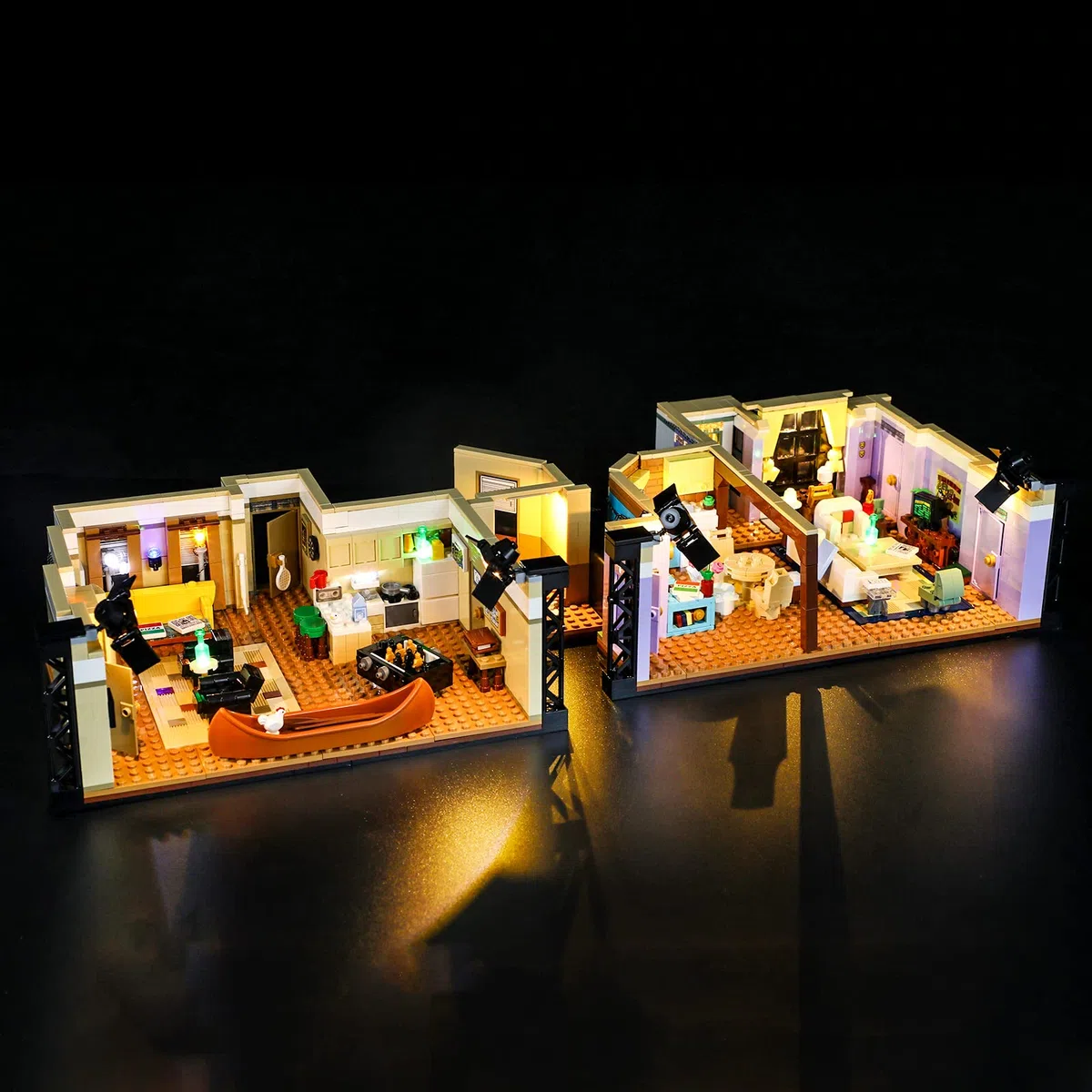 BRIKSMAX Kit d'éclairage LED pour Lego Creator The Friends Apartments – Compatible avec le modèle Lego 10292