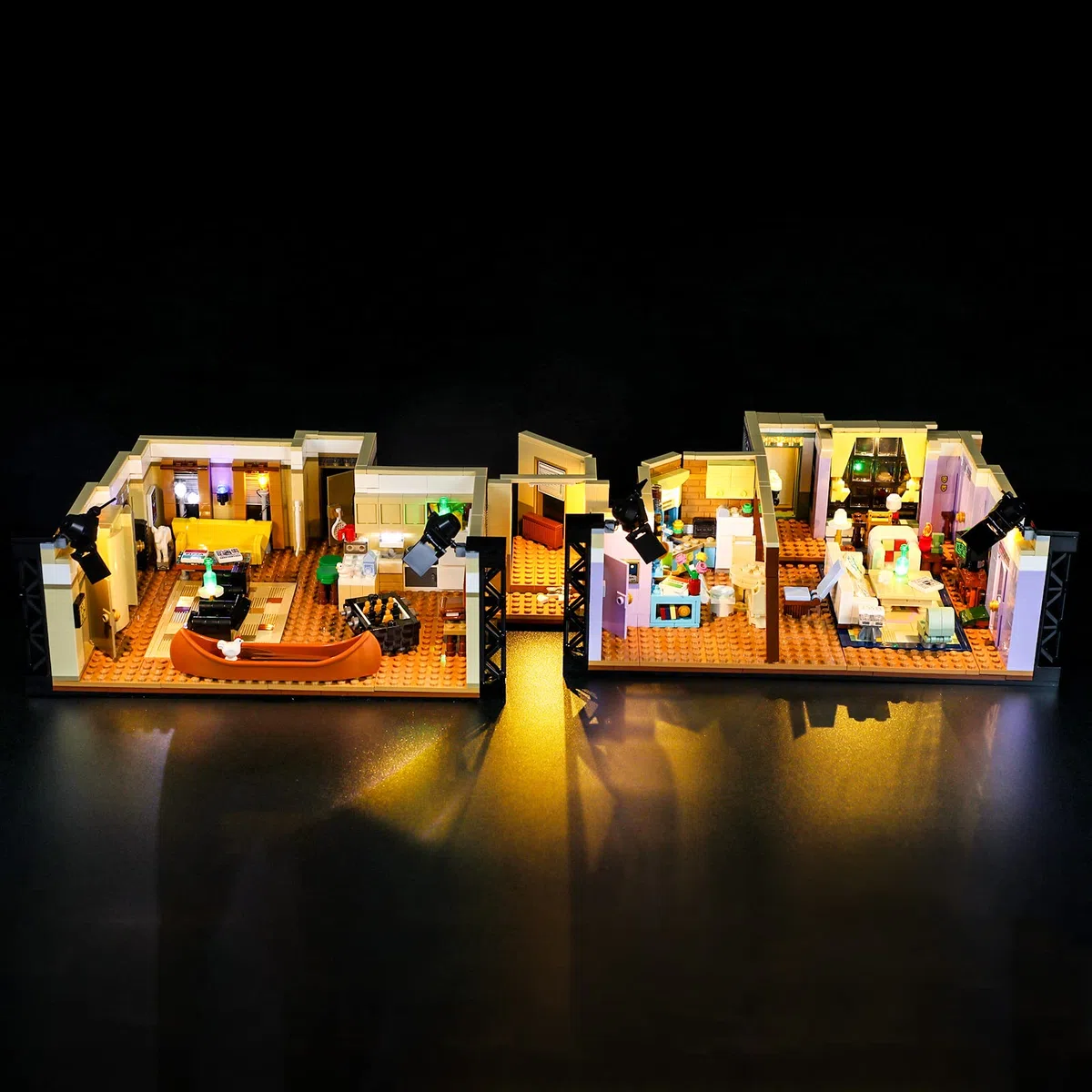 BRIKSMAX Kit d'éclairage LED pour Lego Creator The Friends Apartments – Compatible avec le modèle Lego 10292