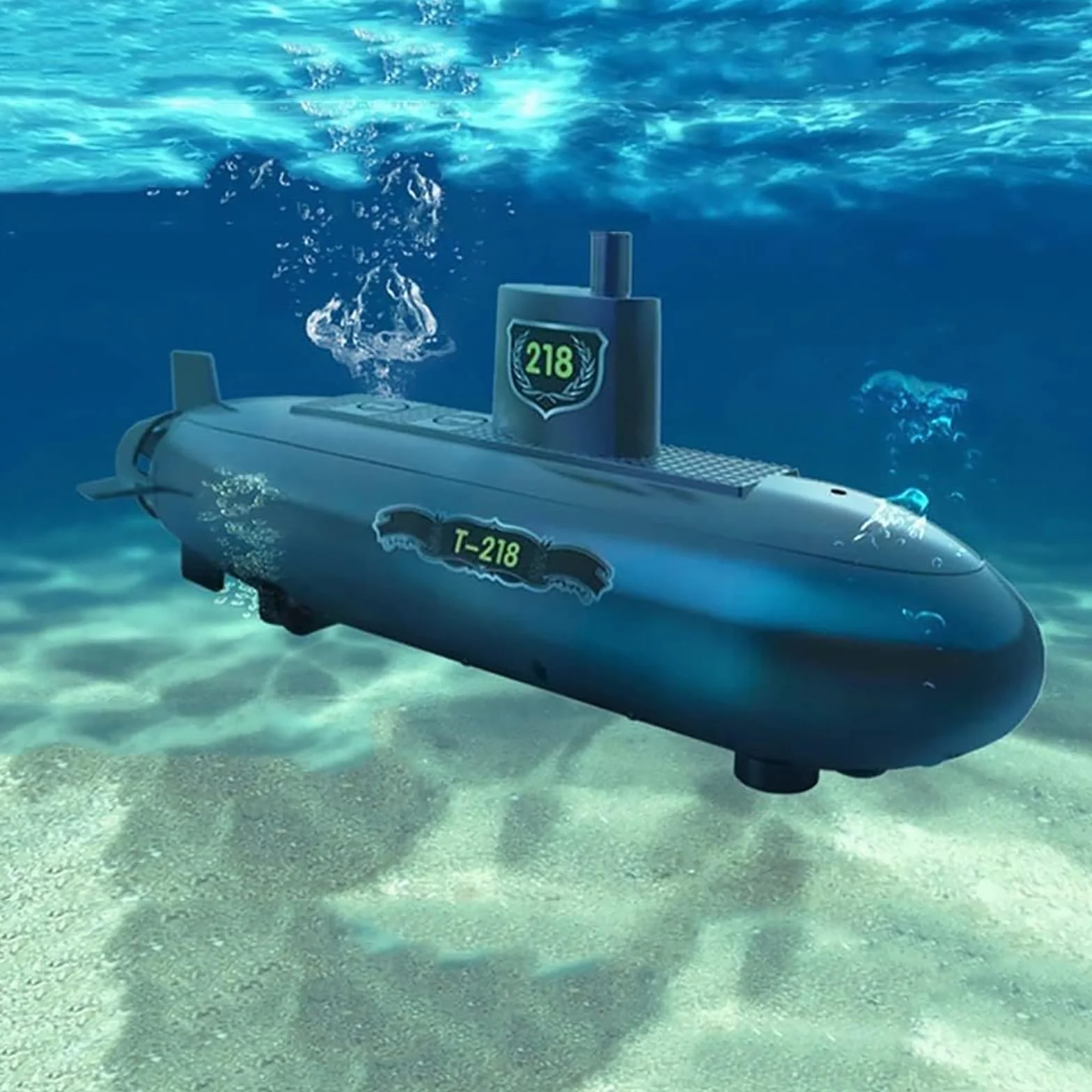 Générique Mini sous-Marin rc 6 canaux télécommande sous l'eau Bateau rc Bateau étanche plongée Rechargeable Enfants Jouet Cadeau