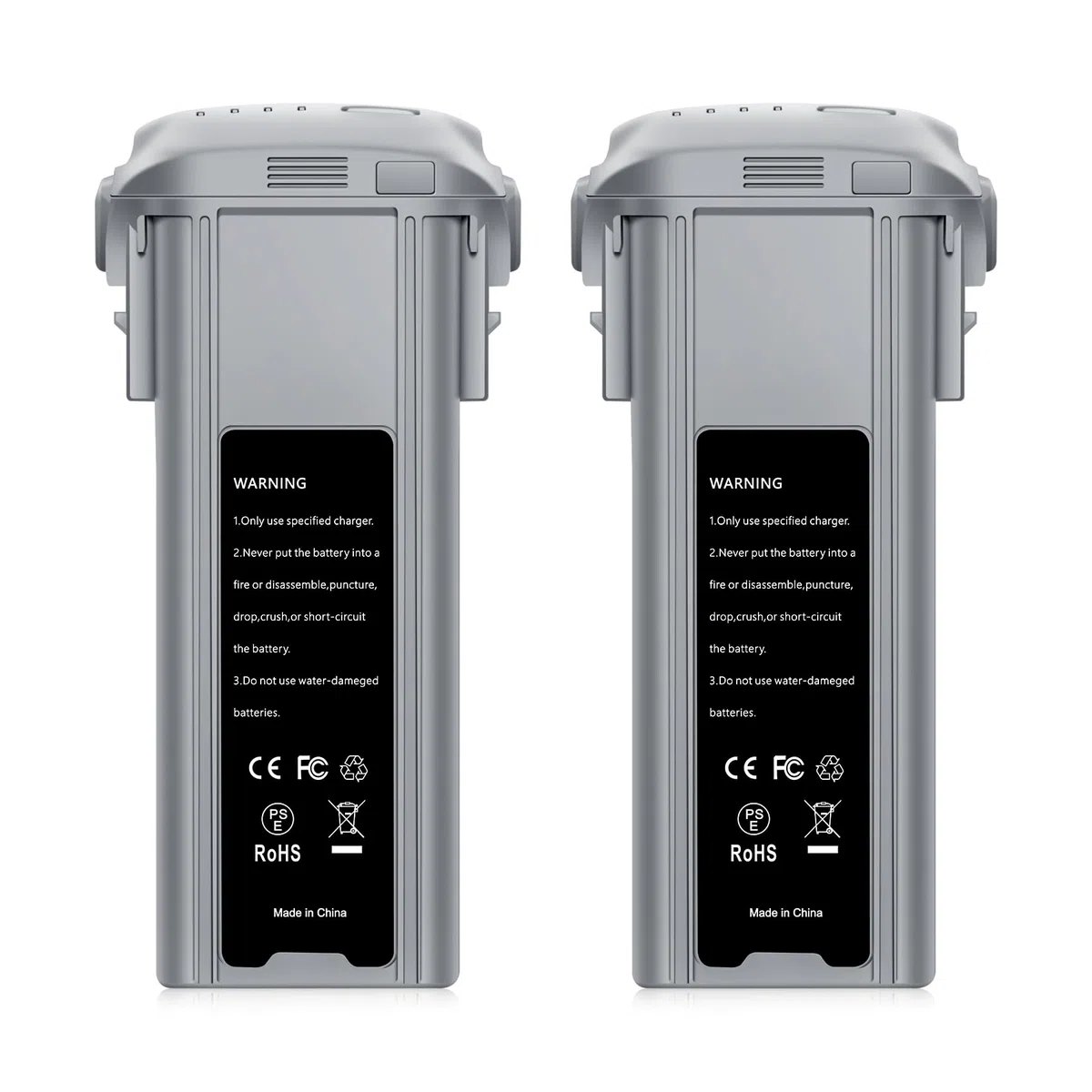 Fantasyo Air 3 Batterie de Rechange Intelligente 2 Pièce 4241 mAh Compatible avec DJI Air 3,Air 3S (Temps de vol Maximal de 46 Minutes)