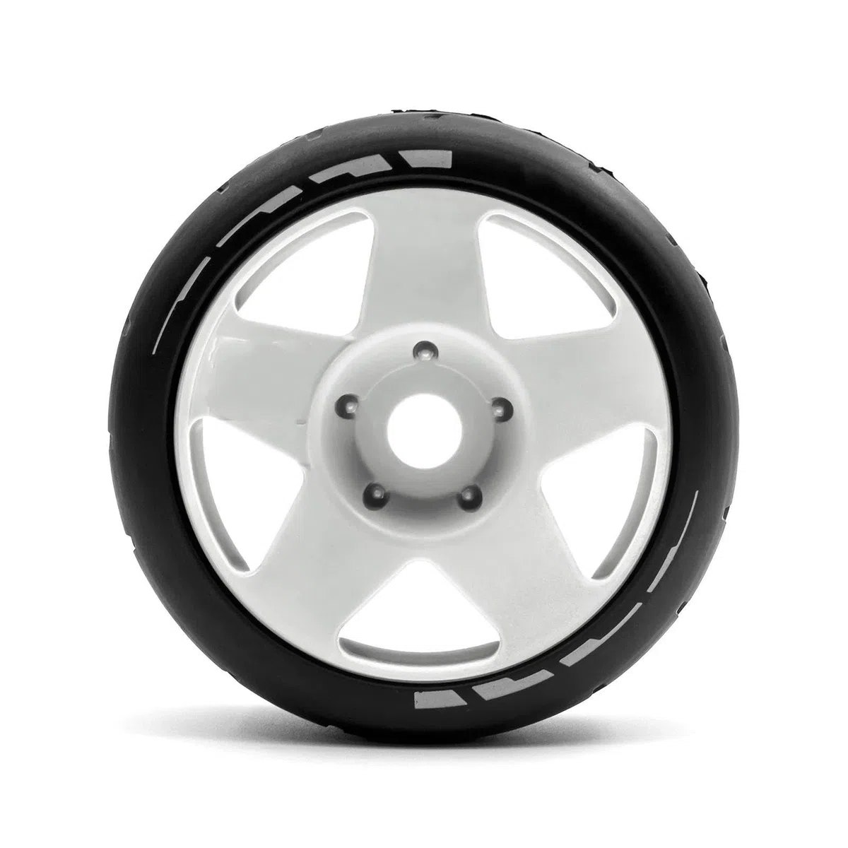 RC Pneus Jante Compatible avec GT pour ARRMA pour TRAXXAS pour LOSI 1/8 Pneus De Dérive De Voiture Télécommandée pour Pneus De Voiture De Course 4 Pièces