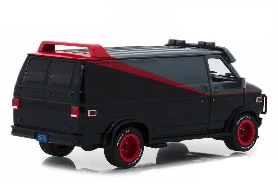 GREENLIGHT COLLECTIBLES - GMC A Team - Van Agence Tous Risques 1983 - 1/24