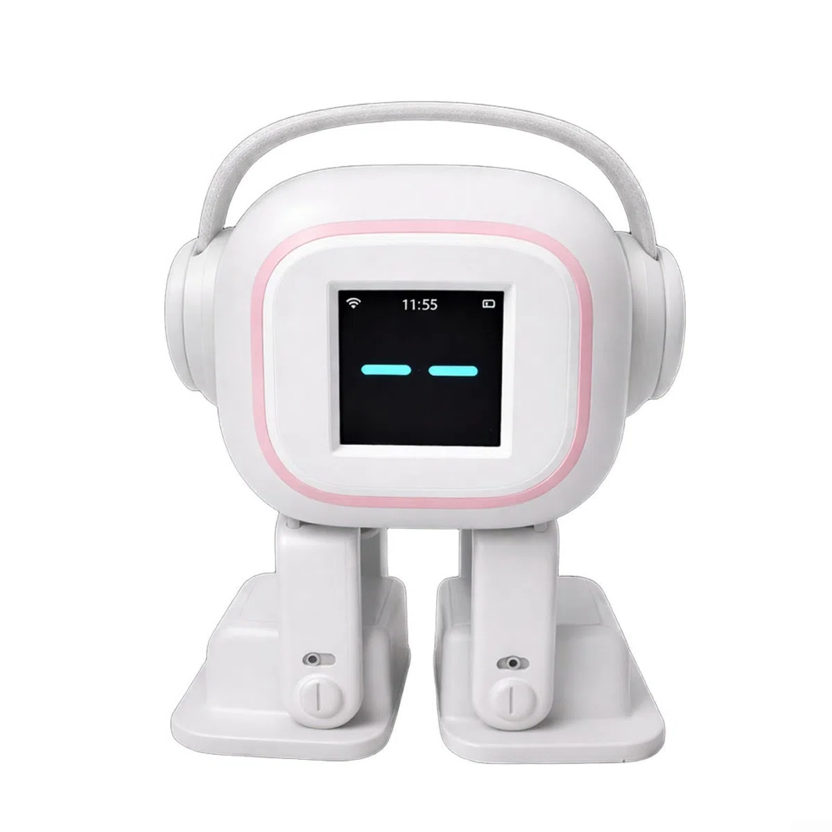 AI Chatbot Robot avec interaction émotionnelle, chant et danse, commande vocale pour la maison pour compagnon (noir)