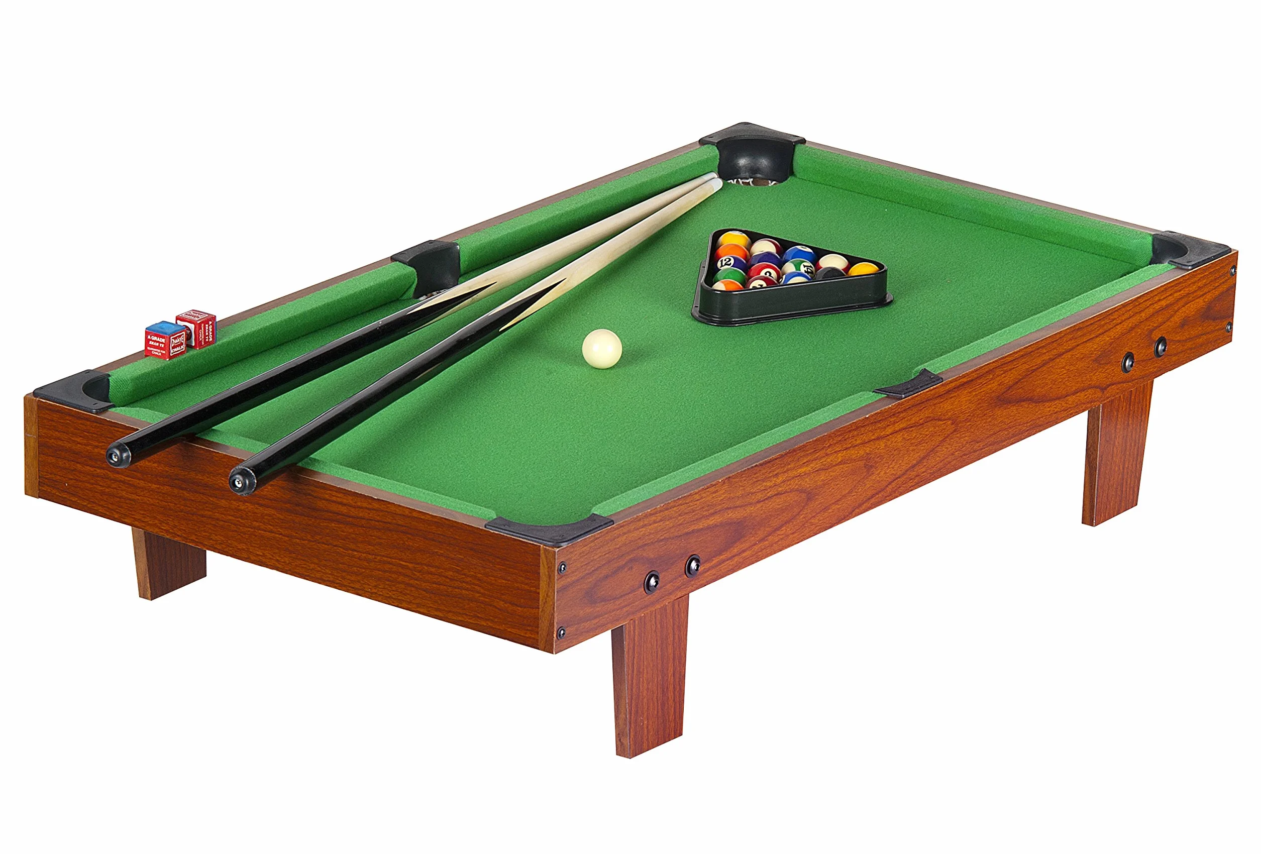 Leomark Table de Billard - Billard de Table avec Accessoires 92 x 51 x 20 cm